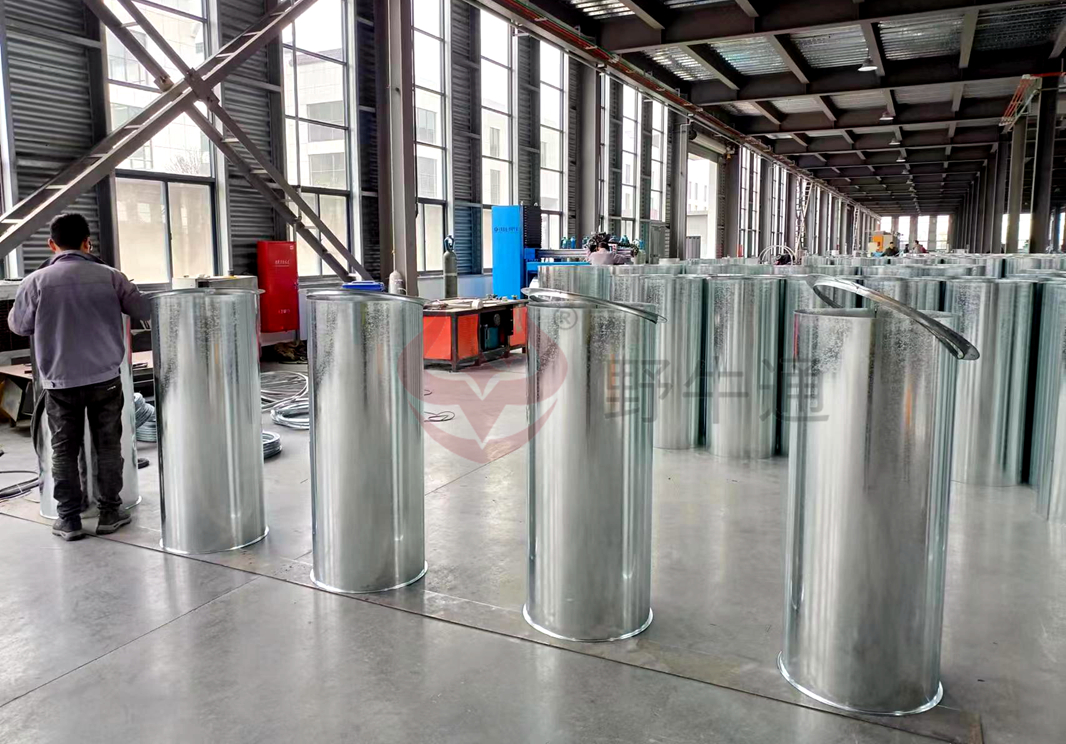 角鋼法蘭鐵皮焊管